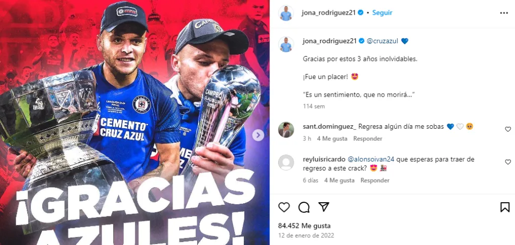 Despedida de Cabecita de Cruz Azul