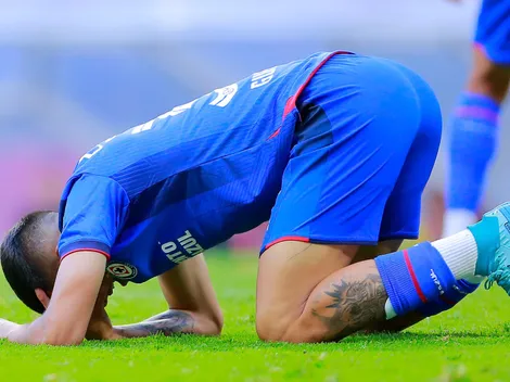Rafa Guerrero, el único jugador reprobado de Cruz Azul
