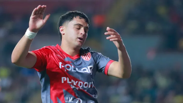 Ricardo Monreal, joven delantero del Necaxa.