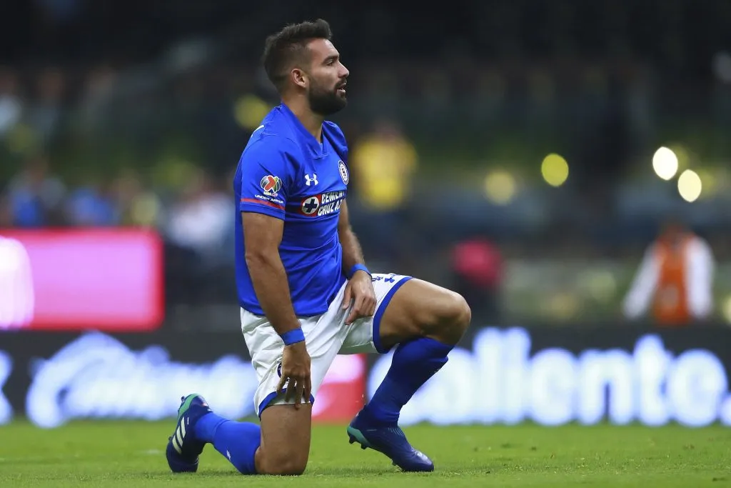 Martín Cauteruccio en su etapa con Cruz Azul (Getty)