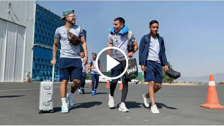 El llamativo look de Carlos Salcedo que sorprendió a Cruz Azul