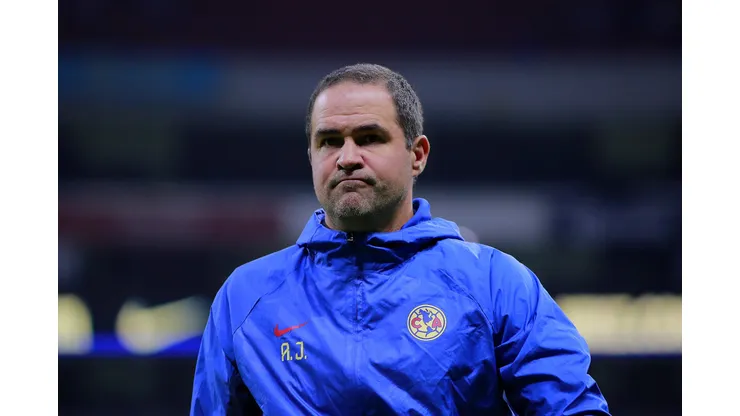 CIUDAD DE MEXICO, MEXICO - FEBRERO 21: Andre Jardine, Director Tecnico del America durante el juego de la jornada 9 del Torneo Clausura 2024 de la Liga BBVA MX en el Estadio Azteca el 21 de Febrero de 2024 en Ciudad de Mexico, Mexico. (Foto: Mauricio Salas/JAM MEDIA)