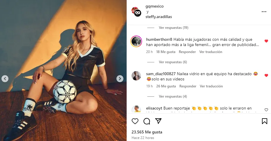 Comentarios de la afición contra Nailea Vidrio