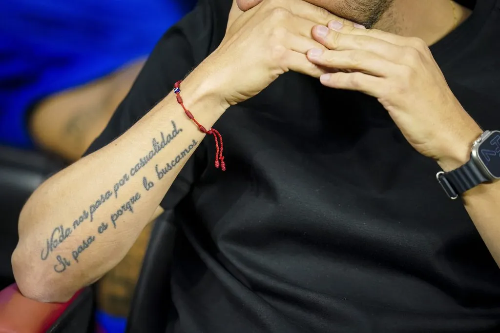 El tatuaje de Martín Anselmi. (Imago 7)
