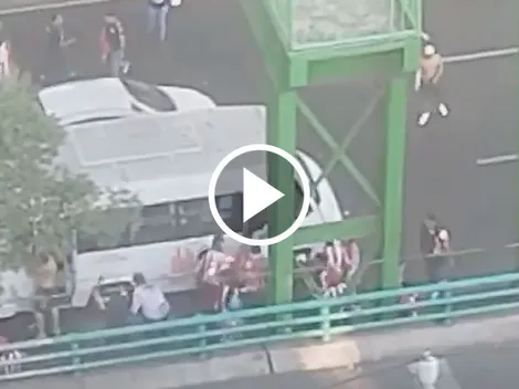 Violentos actos de aficionados de Chivas previo al juego contra Cruz Azul