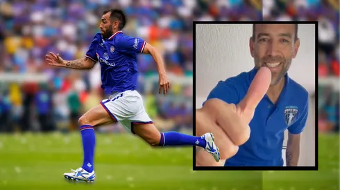 Chelito Delgado, ex de Cruz Azul.