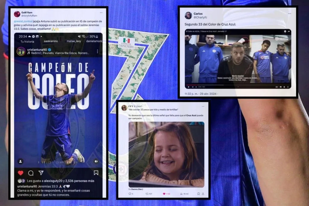 ¿Por qué la afición de Cruz Azul está obsesionada con el número 33?