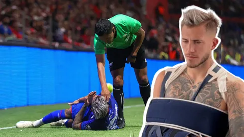 Gonzalo Piovi sufrió una luxación.