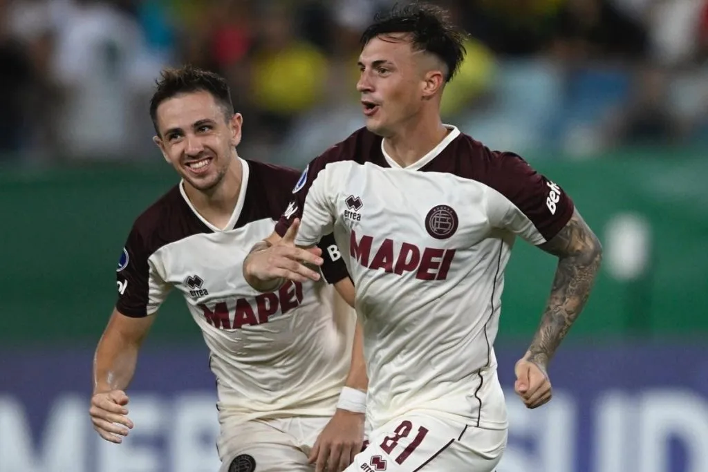 Augusto Lotti jugó el último año con el Lanús de Argentina.