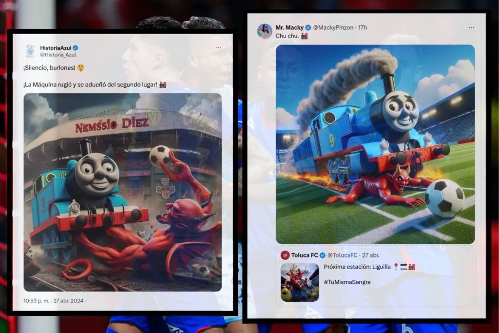Aficionados de Cruz Azul responden a la polémica publicación de Toluca
