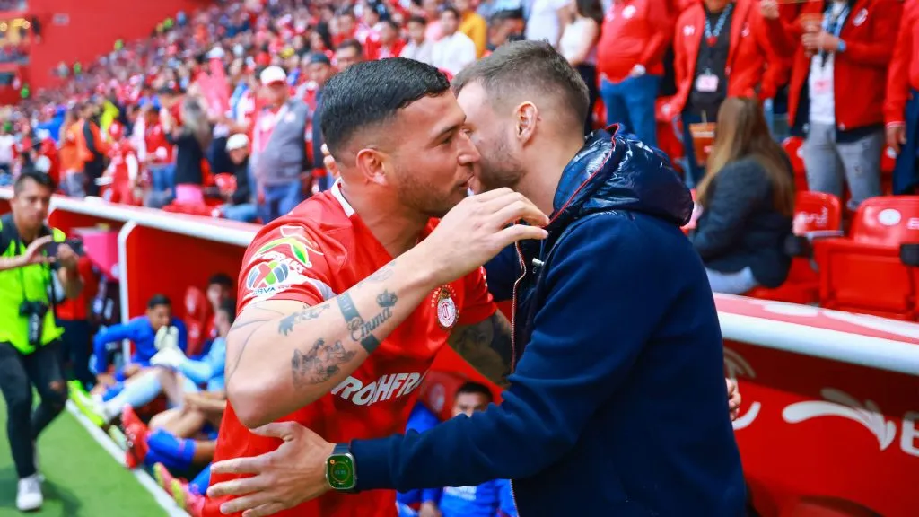 Juan Escobar se reencontró con Martín Anselmi.