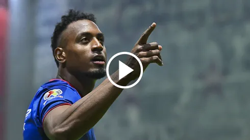 Willer Ditta anotó el 1 a 0 ante Toluca.