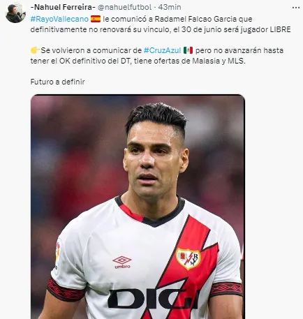 Fuente: X @NahuelFutbol