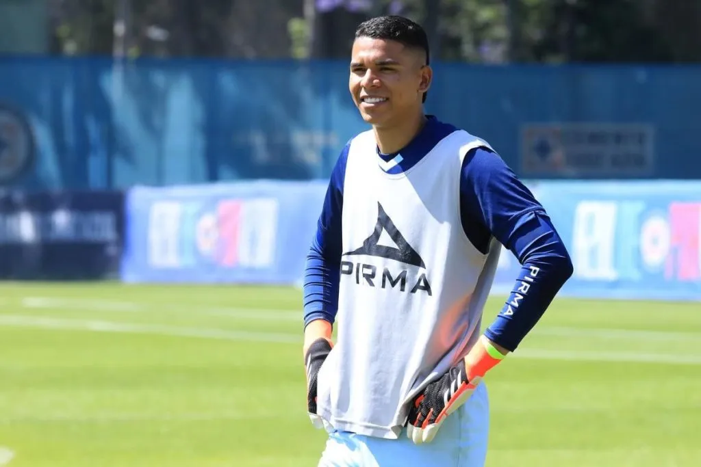 Kevin Mier, portero de Cruz Azul.