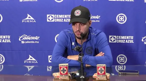 Martín Anselmi, DT de Cruz Azul.