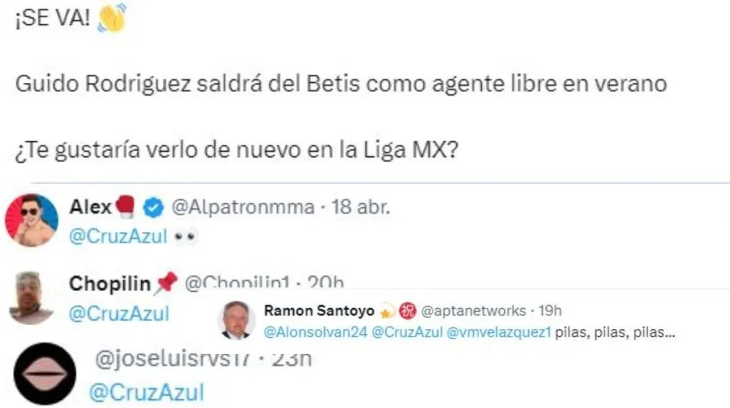 La afición lo quiere: ¿Cruz Azul fichará a Guido Rodríguez? (X)