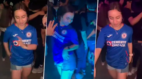 Aficionada de Cruz Azul se volvió viral.