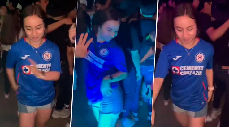 Aficionada de Cruz Azul se volvió viral.