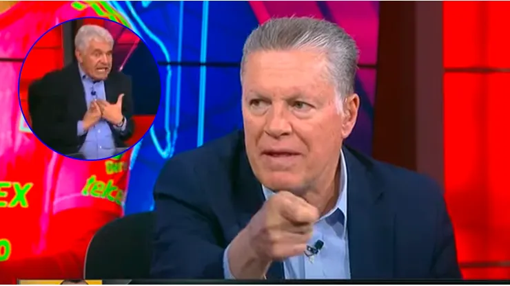 Tuca y Peláez discutieron en ESPN.