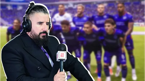 Alvaro Morales, ex aficionado de La Máquina.