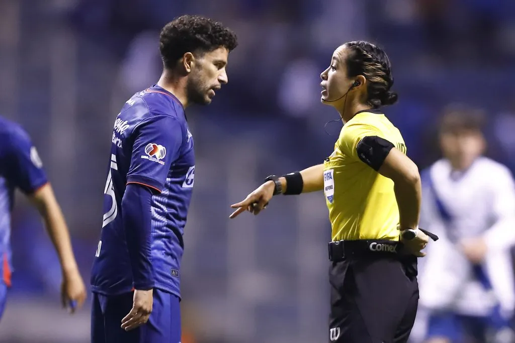 El elogio de Martín Anselmi a Katia Itzel tras el triunfo de Cruz Azul (Imago 7)