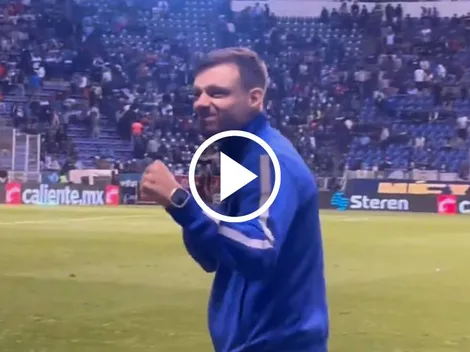 Así reaccionó Martín Anselmi a la épica victoria de Cruz Azul