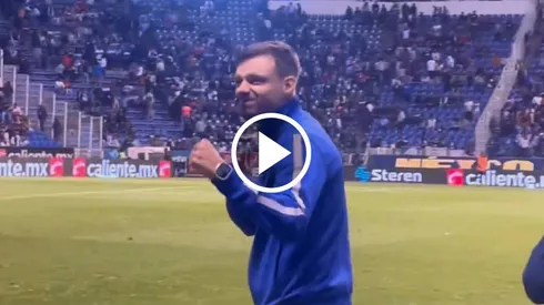 Así reaccionó Martín Anselmi a la épica victoria de Cruz Azul