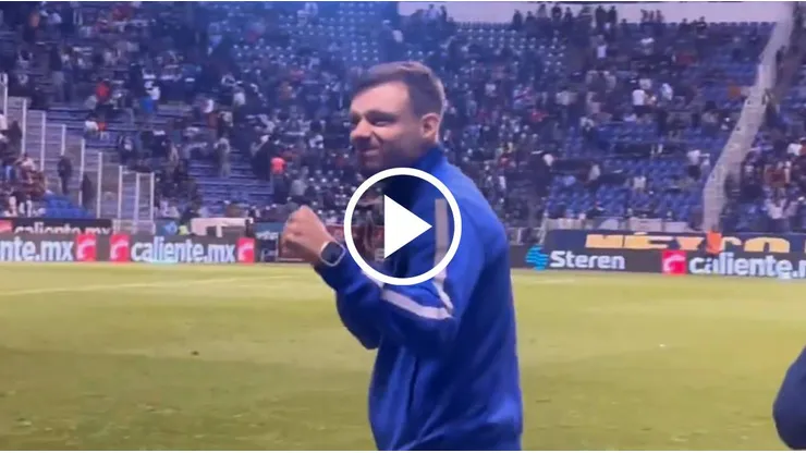 Así reaccionó Martín Anselmi a la épica victoria de Cruz Azul