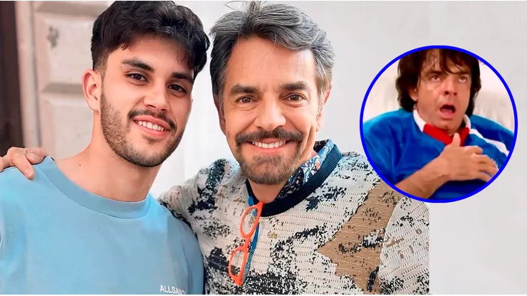 Eugenio Derbez presumió a su sobrino.