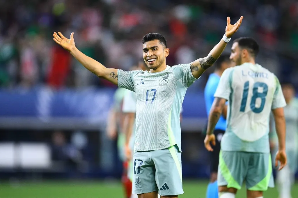 América pretende repatriar a Orbelín Pineda en verano (Imago)