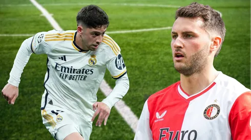 Santi Giménez elogió a Fede Valverde.