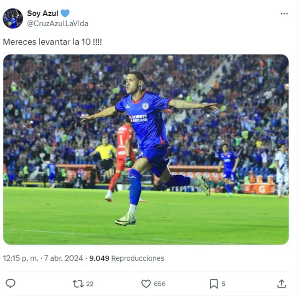 El nuevo dorsal que podría utilizar Uriel Antuna en Cruz Azul (X)