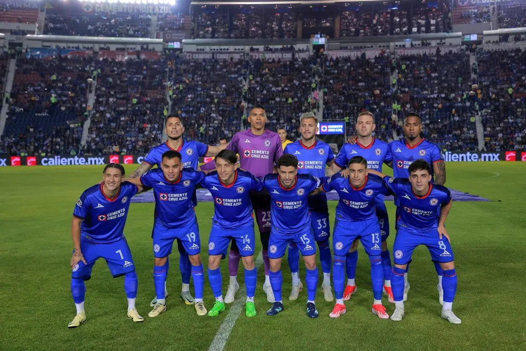 El equipo titular de Cruz Azul ante Rayados. (Imago 7)