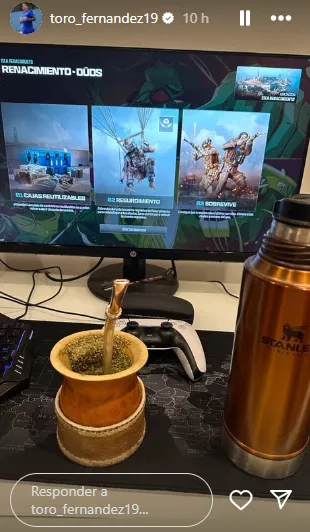 Imagen publicada por el Toro Fernández en Instagram