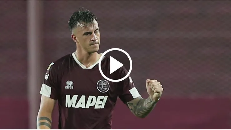 Augusto Lotti vuelve a anotar con Lanús.