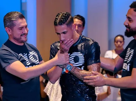 Uriel Antuna fue bautizado: este fue su emotivo mensaje