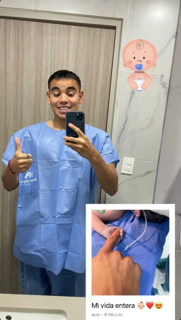 La foto que compartió Charly en su Instagram. (@charlyrdz)