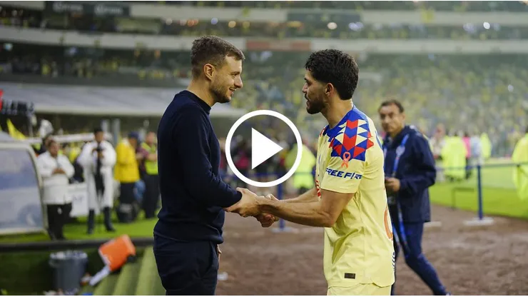 El inesperado jugador del América que consoló a Martín Anselmi