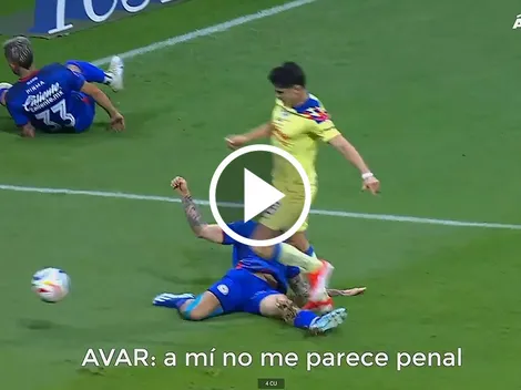 Se revelaron los audios del VAR sobre el penal vs. Cruz Azul