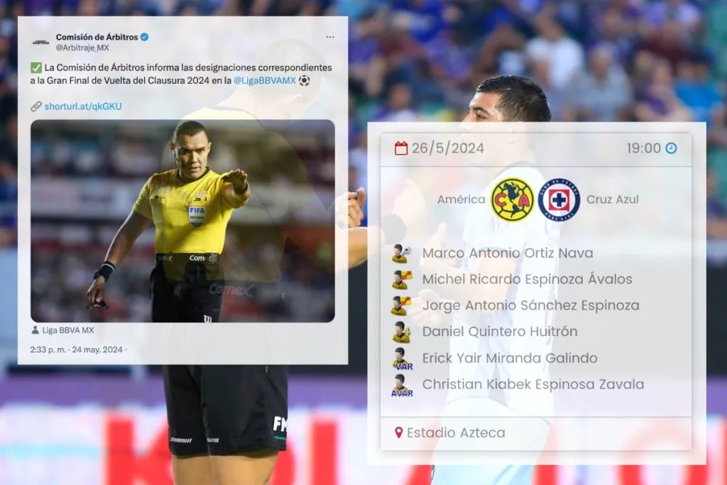 Polémica designación arbitral.