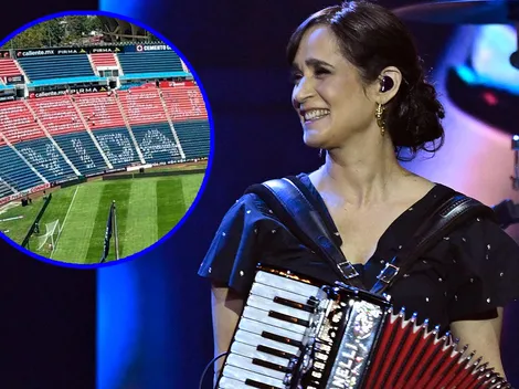Julieta Venegas, presente en el Estadio Azul para la Final