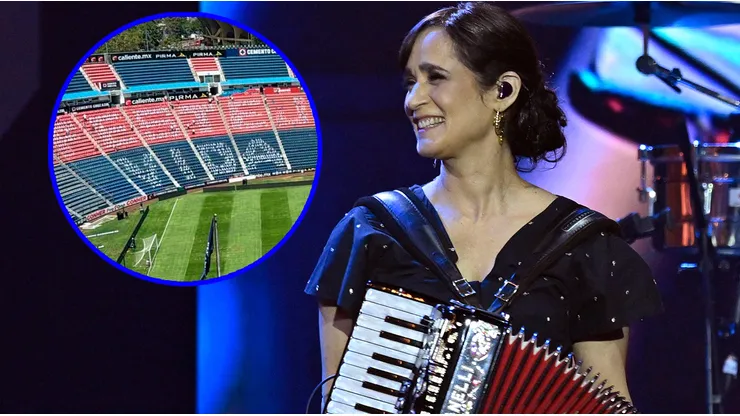 'Andar conmigo' de Julieta Venegas se convertirá en mosaico en el Estadio Azul.