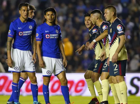 ¿Cuál fue el último Cruz Azul vs. América en el Estadio Azul?