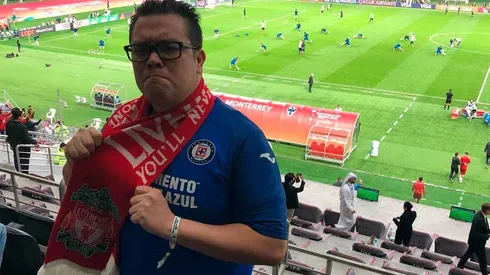Franco Escamilla, un aficionado de Cruz Azul.