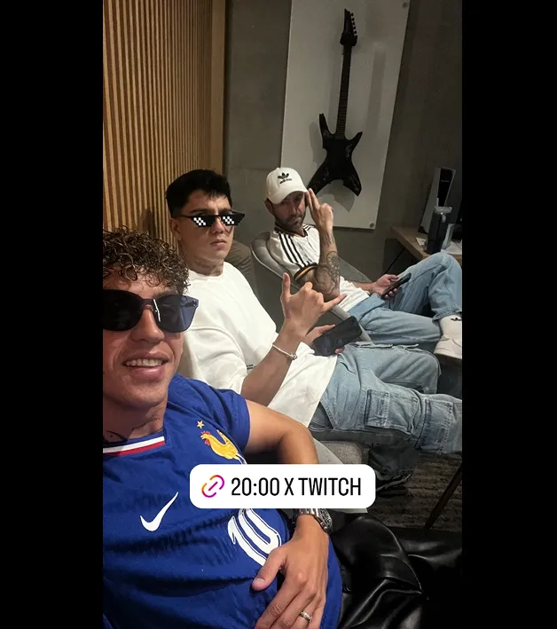 La foto que publicó Igor tras el pase de Cruz Azul (IG Lichnovsky)