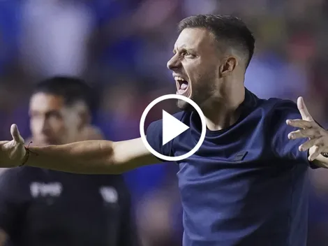 El festejo alocado de Anselmi tras conseguir el pase a la final