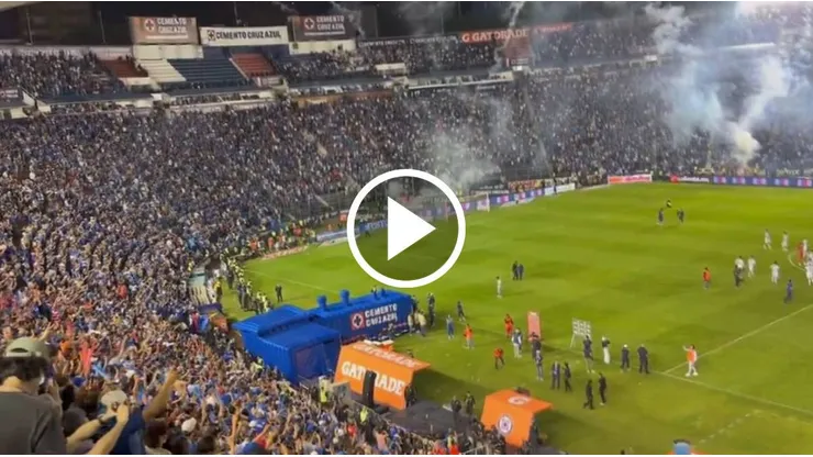 Así celebró la afición de Cruz Azul su llegada a la final de la Liga MX