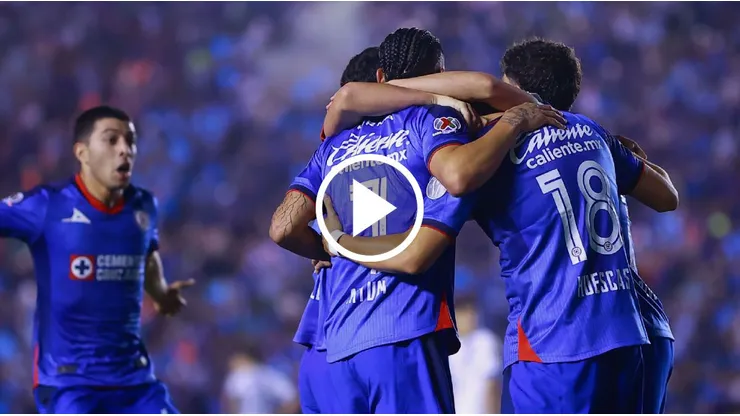 Sepúlveda abrió el partido para Cruz Azul.