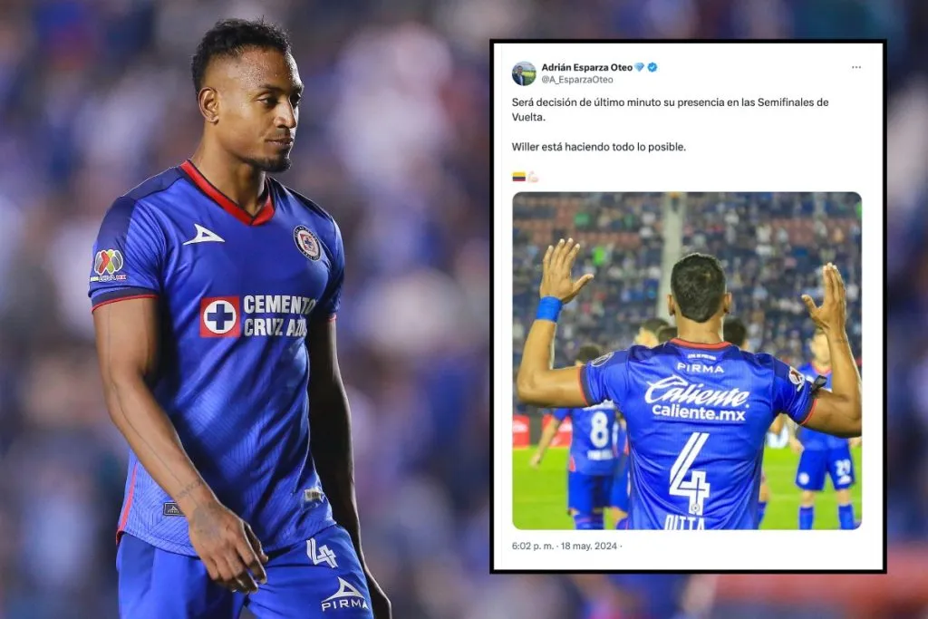 Se mantiene en duda la participación de Willer Ditta en la Semifinal.