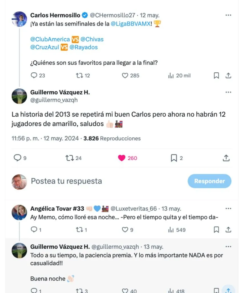 Imagen tomada de X (antes Twitter)
